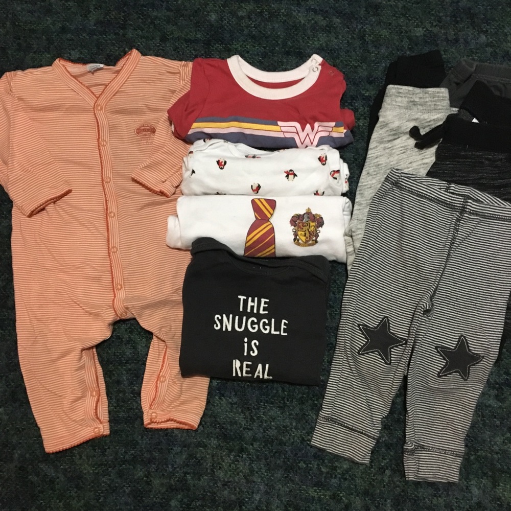 Large 12m Bundle/Lot Baby Tops Pants